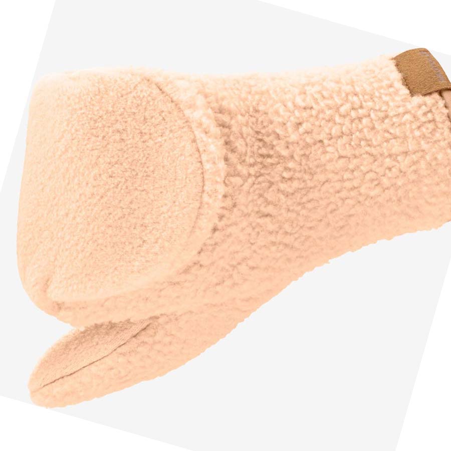 Guantes Salomon OUTLIFE FLEECE Mujer Beige | MX 2103ZUT